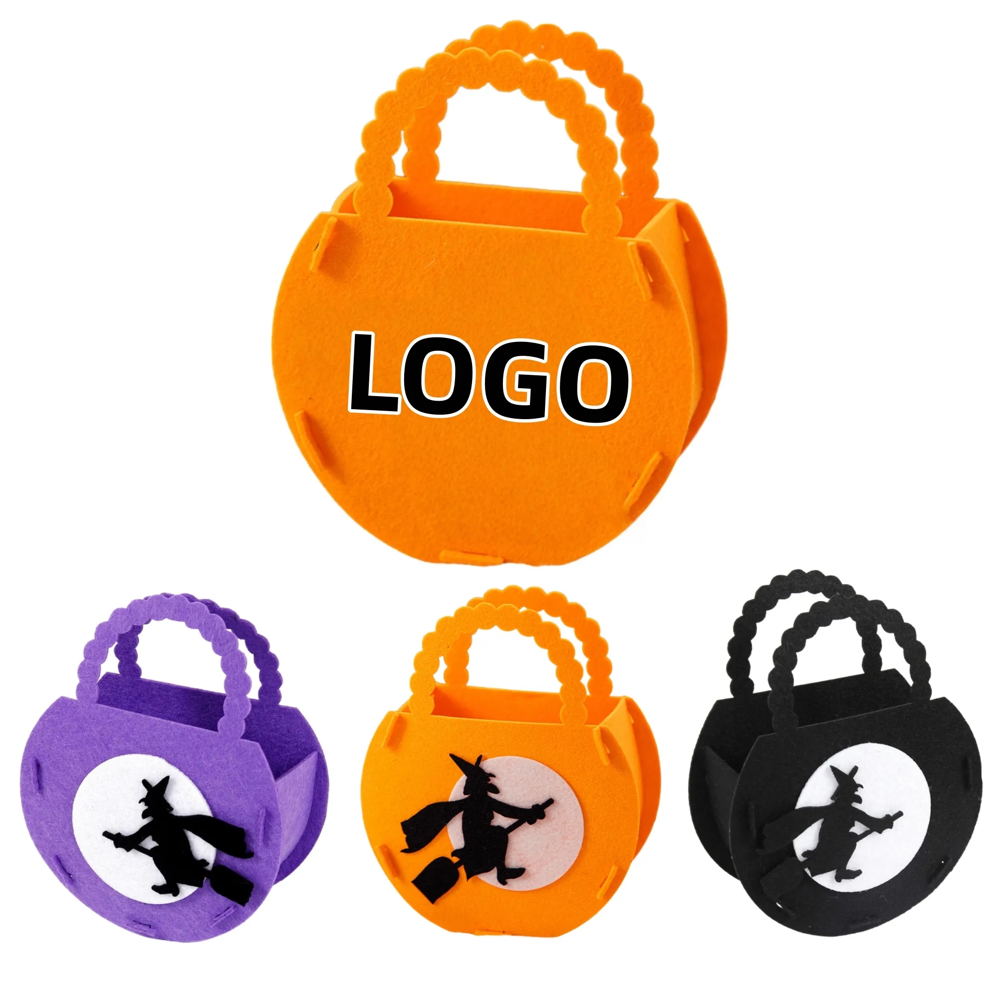 Halloween pumpkin children's candy bag