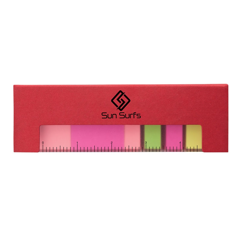 Canmore Note, Flag & Ruler Set, custom desk accessory with logo imprint 22