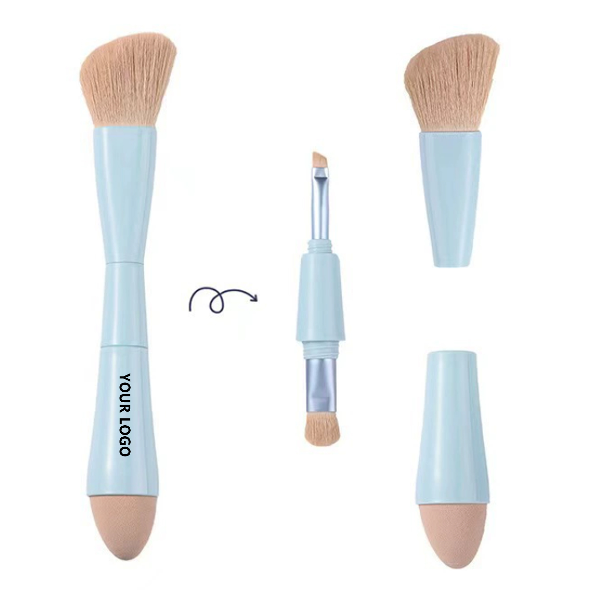 4-In-1 Makeup Brush 2