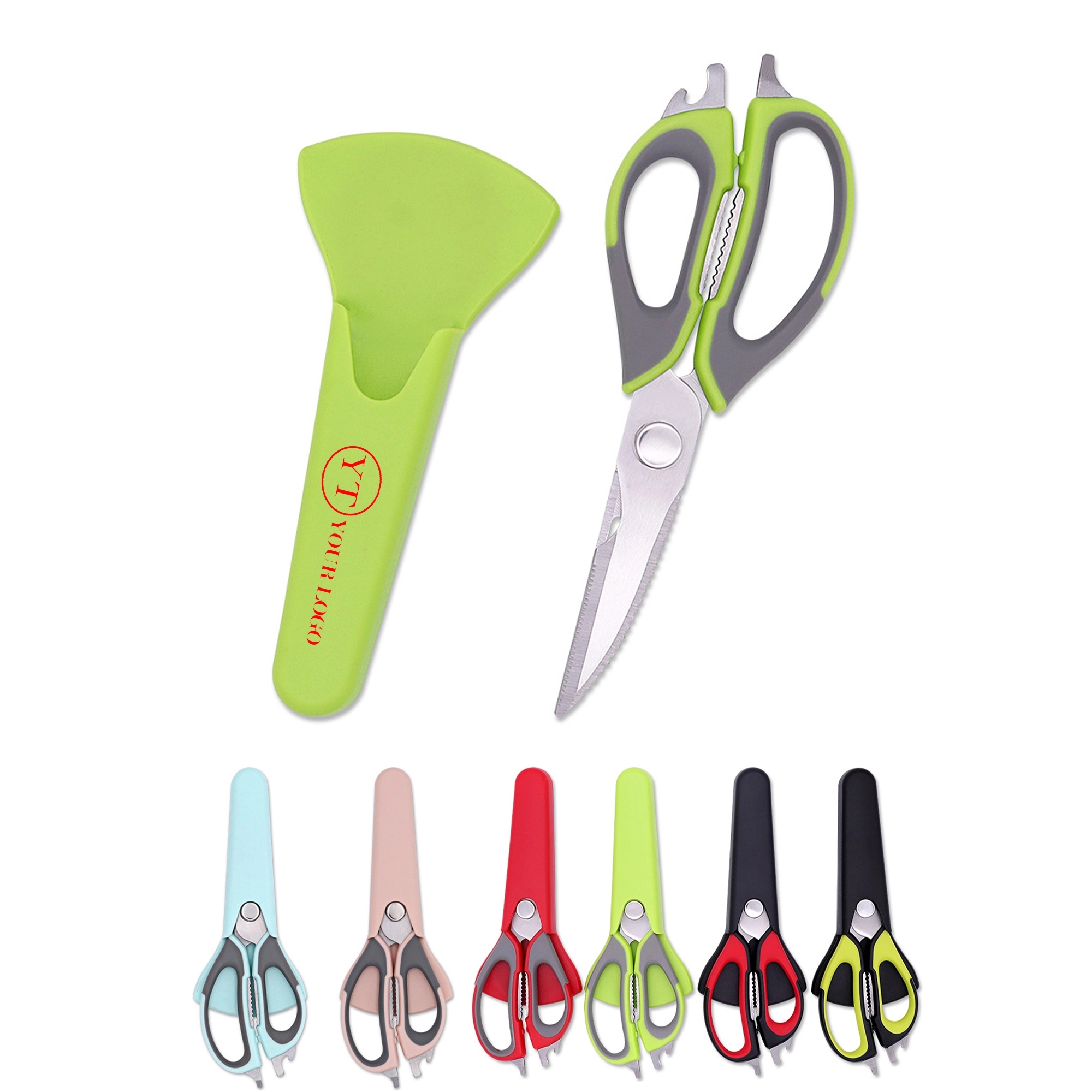 Stainless Steel Kitchen Scissors Heavy Duty Shear