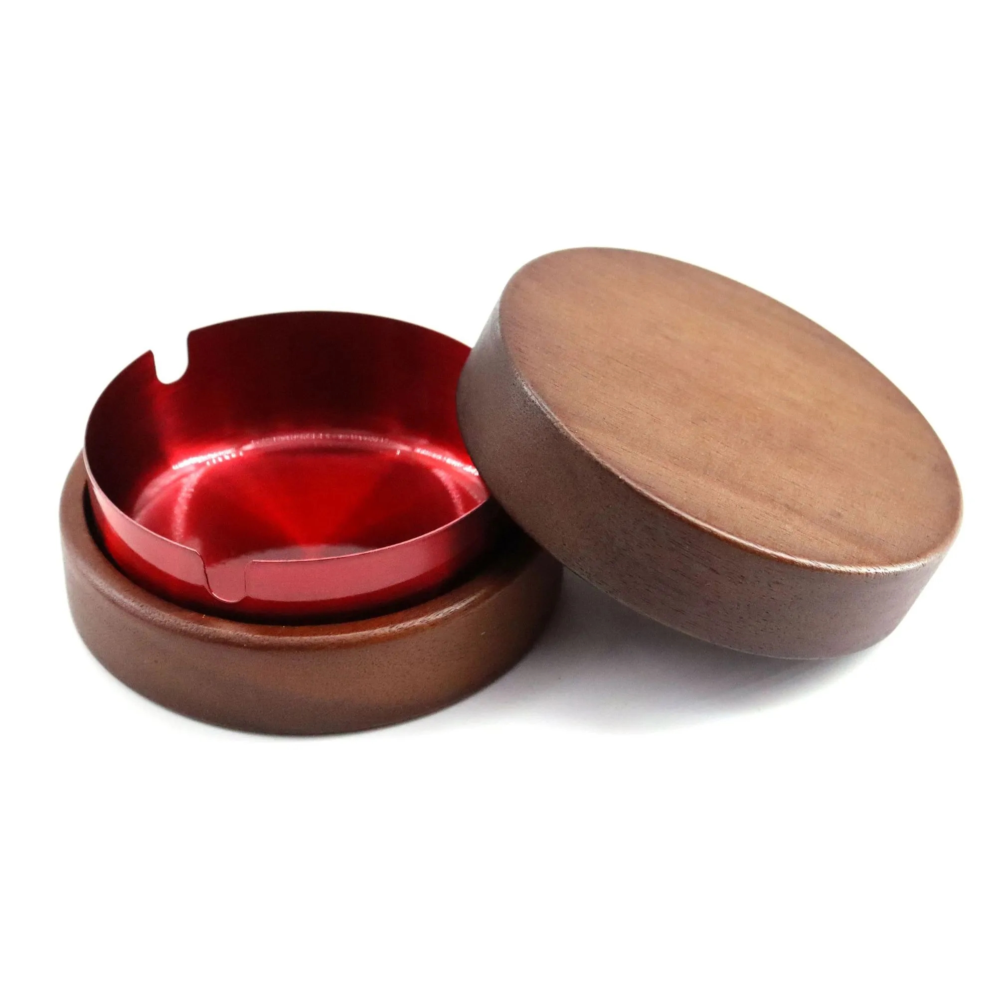 Round Stainless Steel Cigarette Ashtray 4