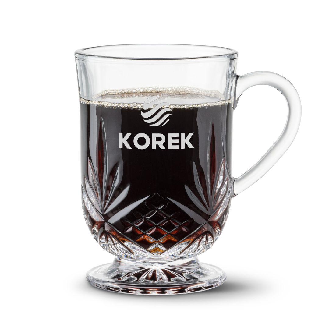 Brinkley Footed Mug - 10oz - Deep Etch