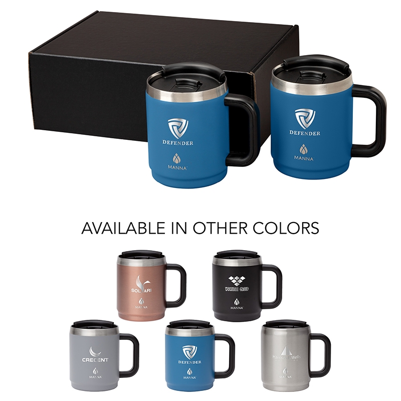 Manna™ Boulder Two-Piece Camping Mug Gift Set
