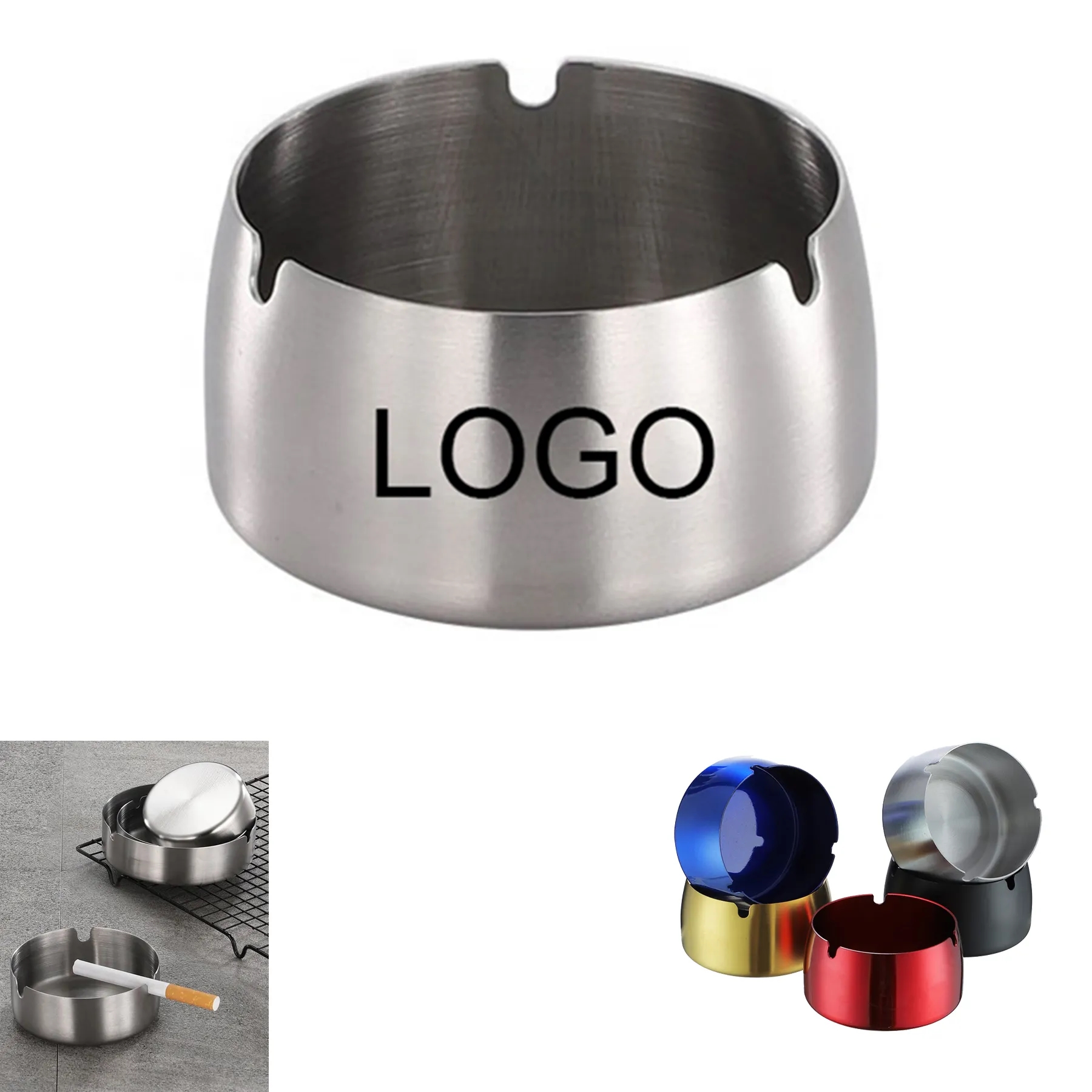 Stainless steel Ashtray 3