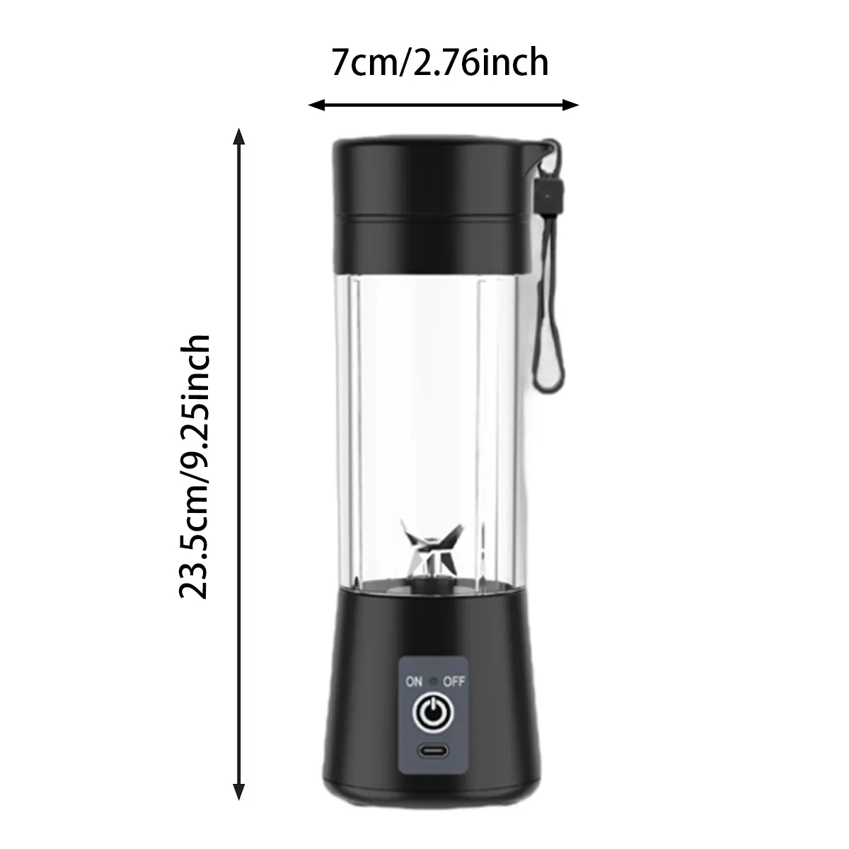 Customizable USB Electric Juicer Cup For Fresh Blends 2