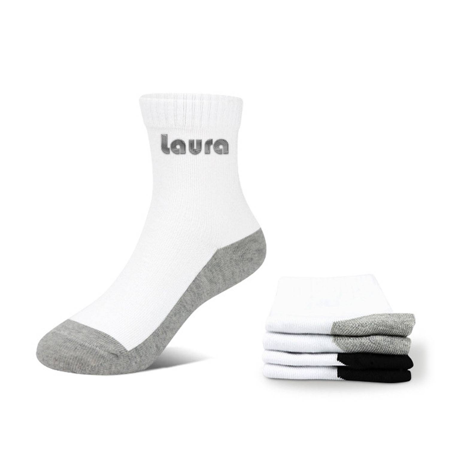 Mid-rise sock cotton deodorant 2
