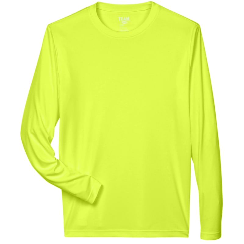Team 365 Mens Zone Performance Long-Sleeve T-Shirt 6