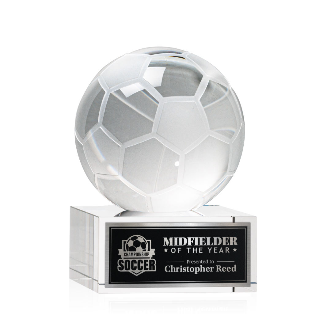 Soccer Ball Award on Hancock Base 7