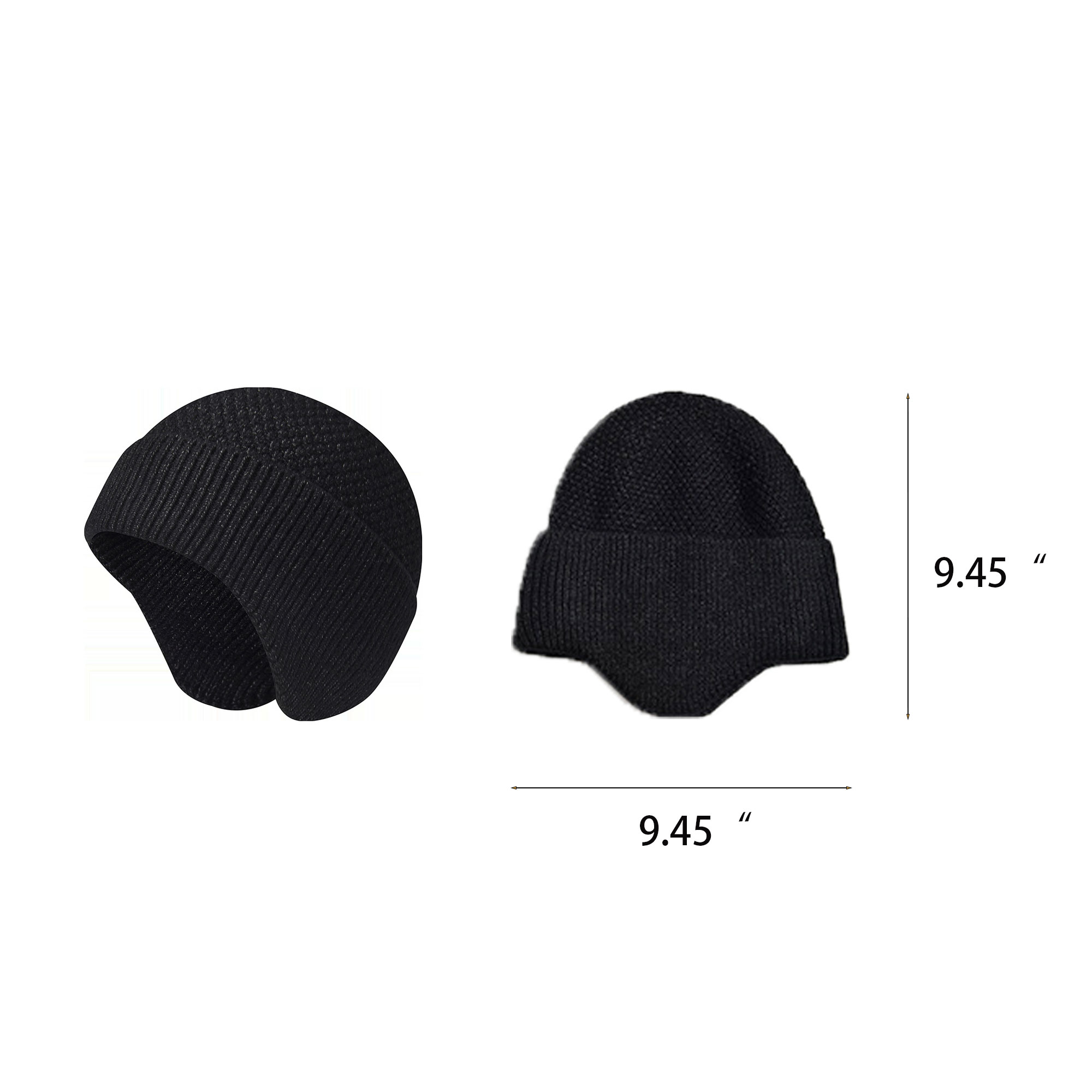 Customizable Ribbed Beanie 3