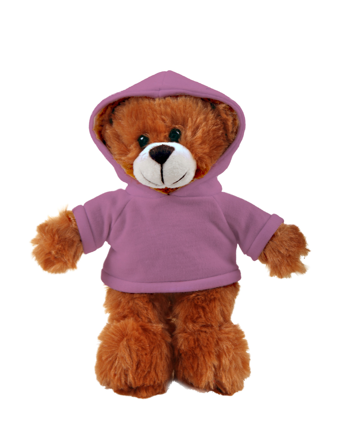 soft plush Mocha Bear with hoodie 7