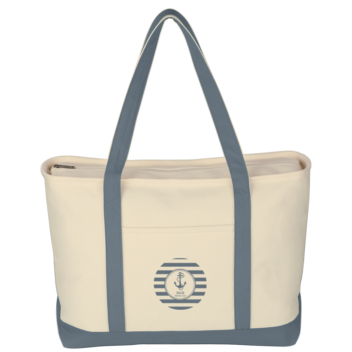 Large Starboard Cotton Canvas Tote Bag, custom tote bag with logo imprint 19