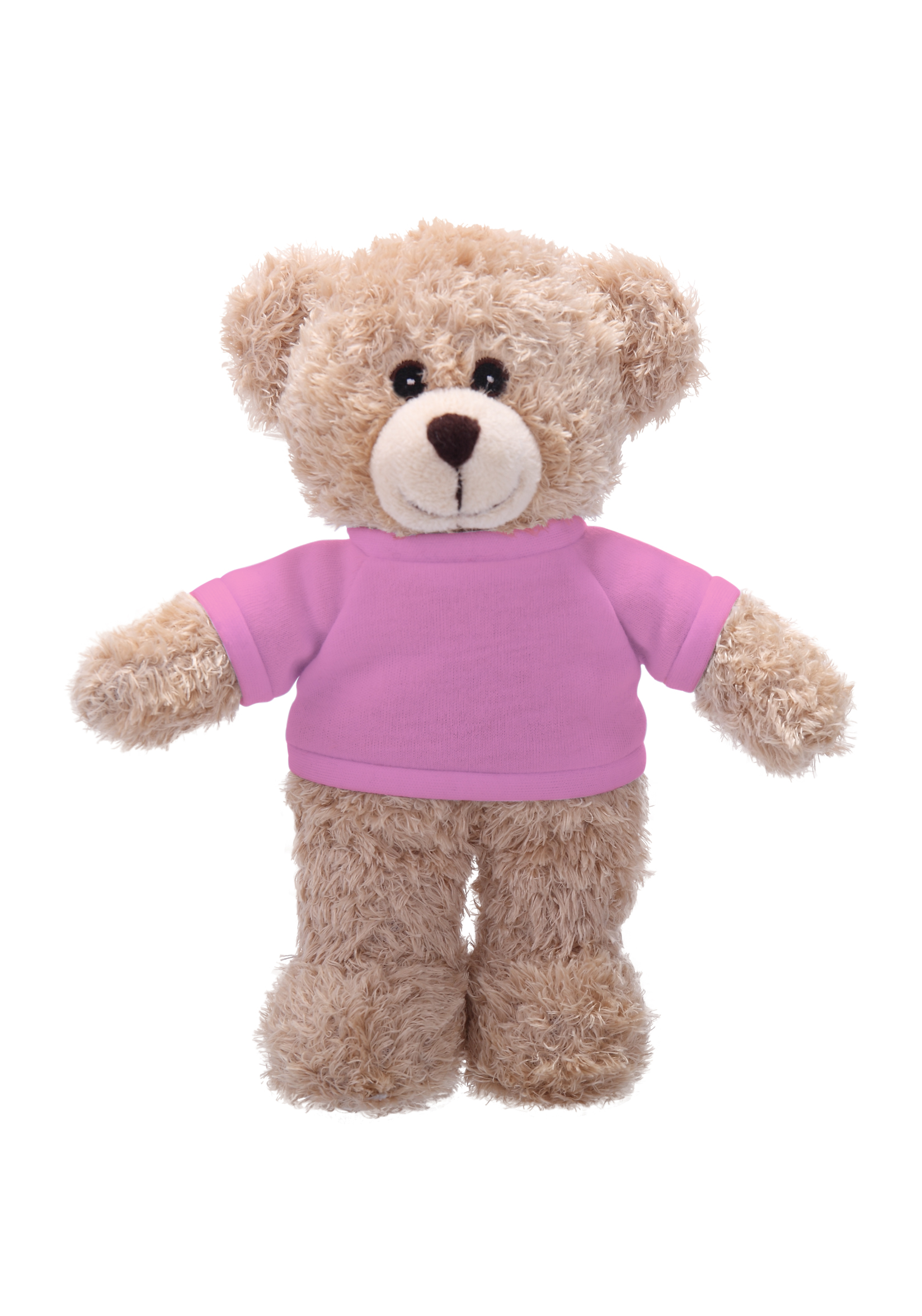 Soft Plush Tan Bear with Tee 7