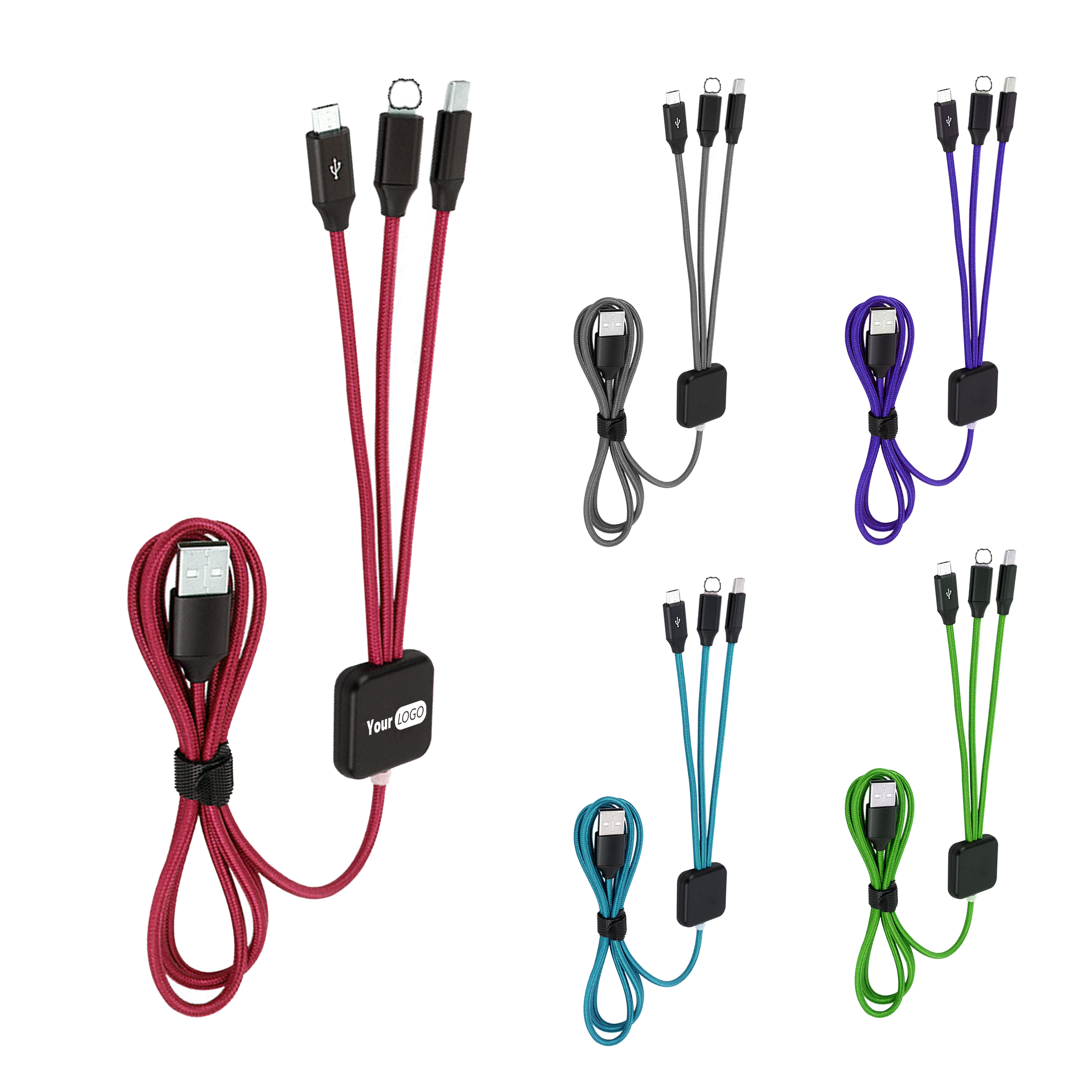 Abs Customizable Multi-Charger Cable 3