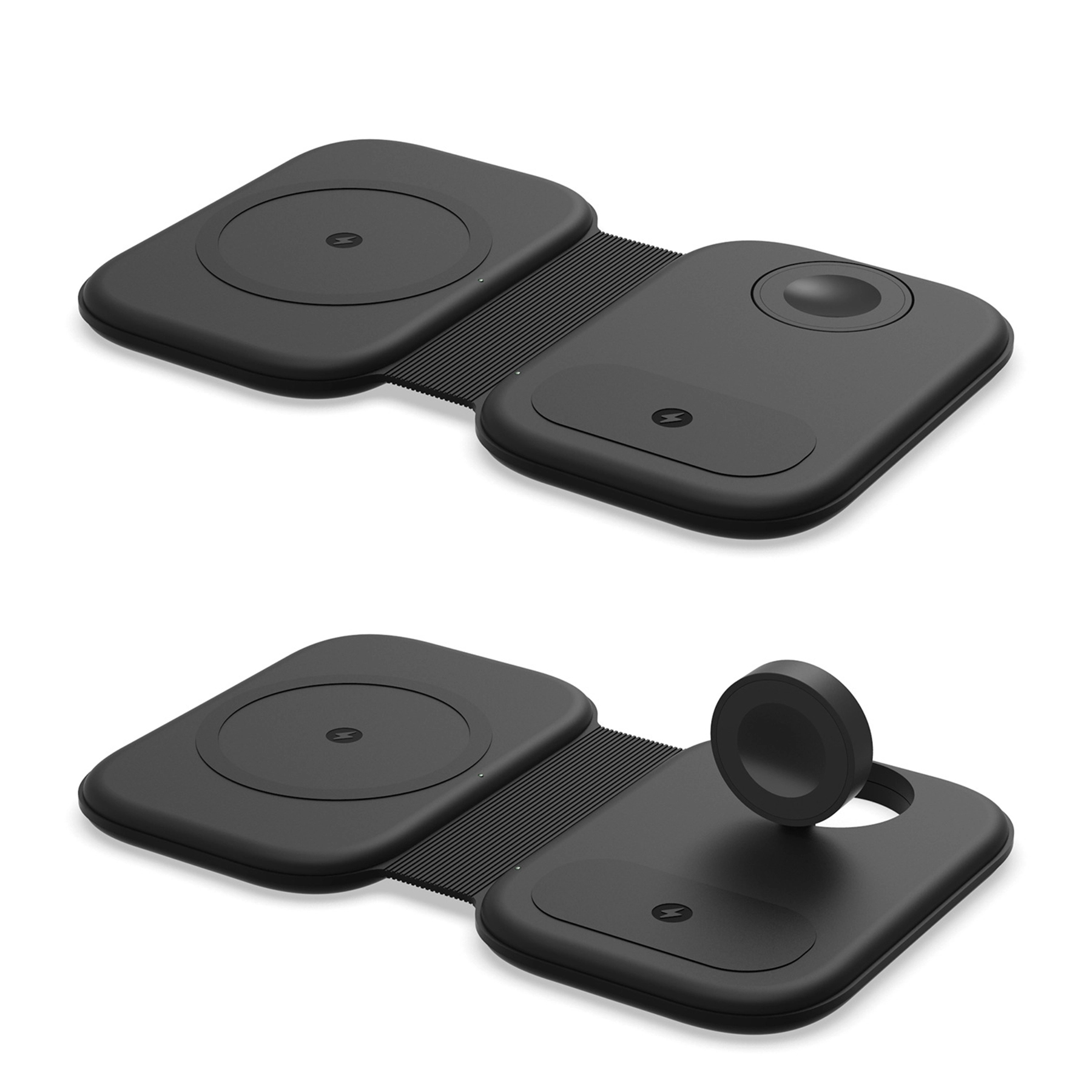 15W Folding 3 In 1 Magnetic Wireless Charger 11
