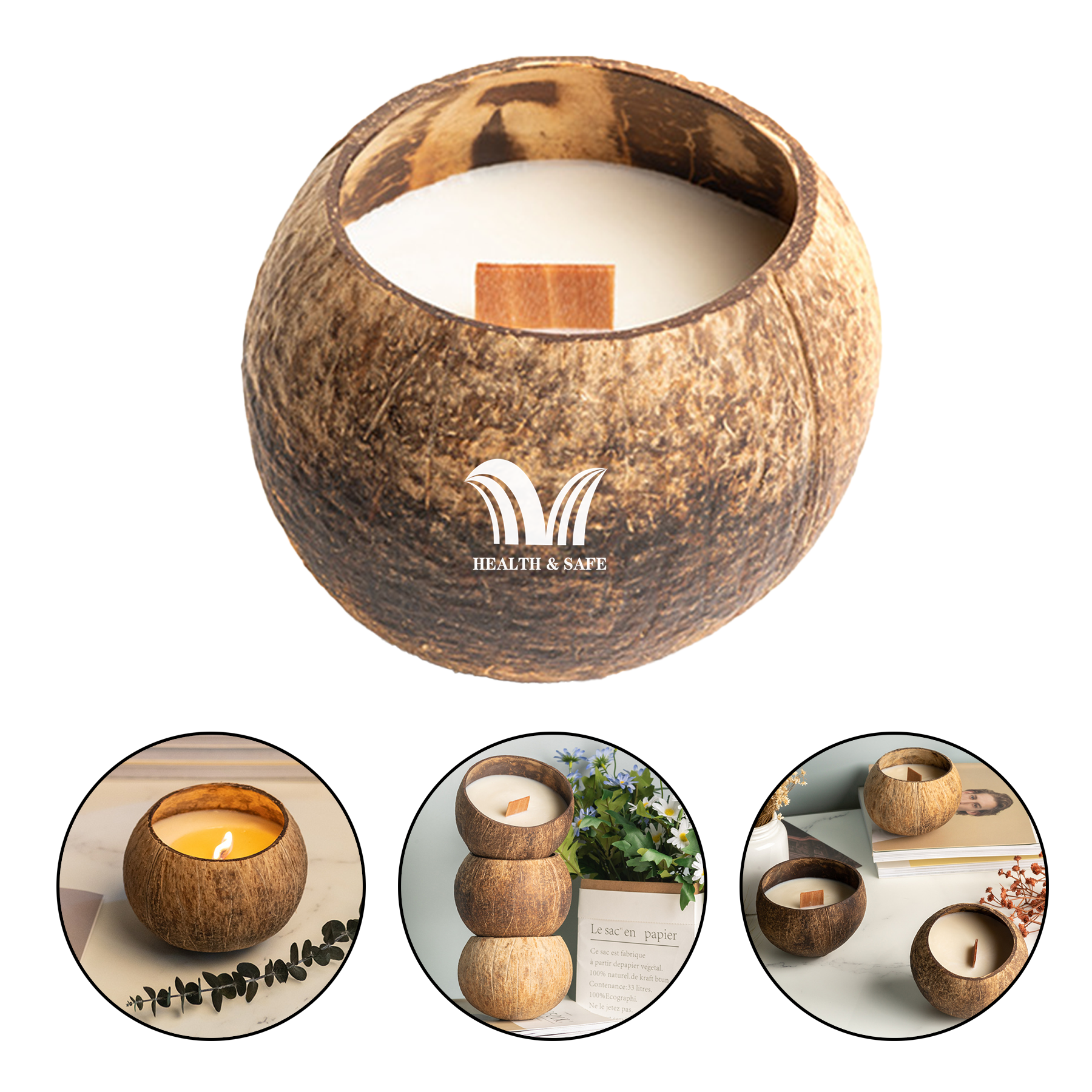 Coconut Candles For Home Scented 2