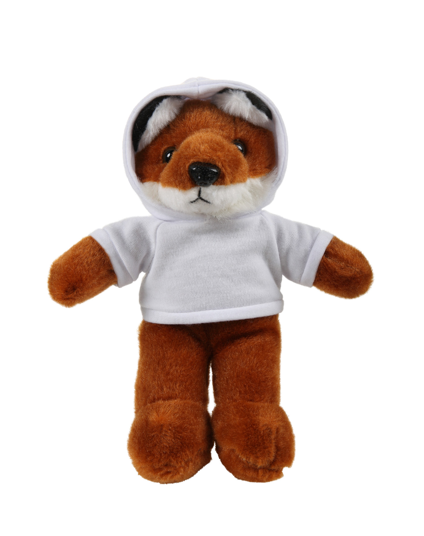 soft plush Fox with hoodie 3