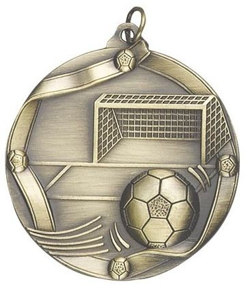 Soccer Die Cast Medal, 2 1/4" 2