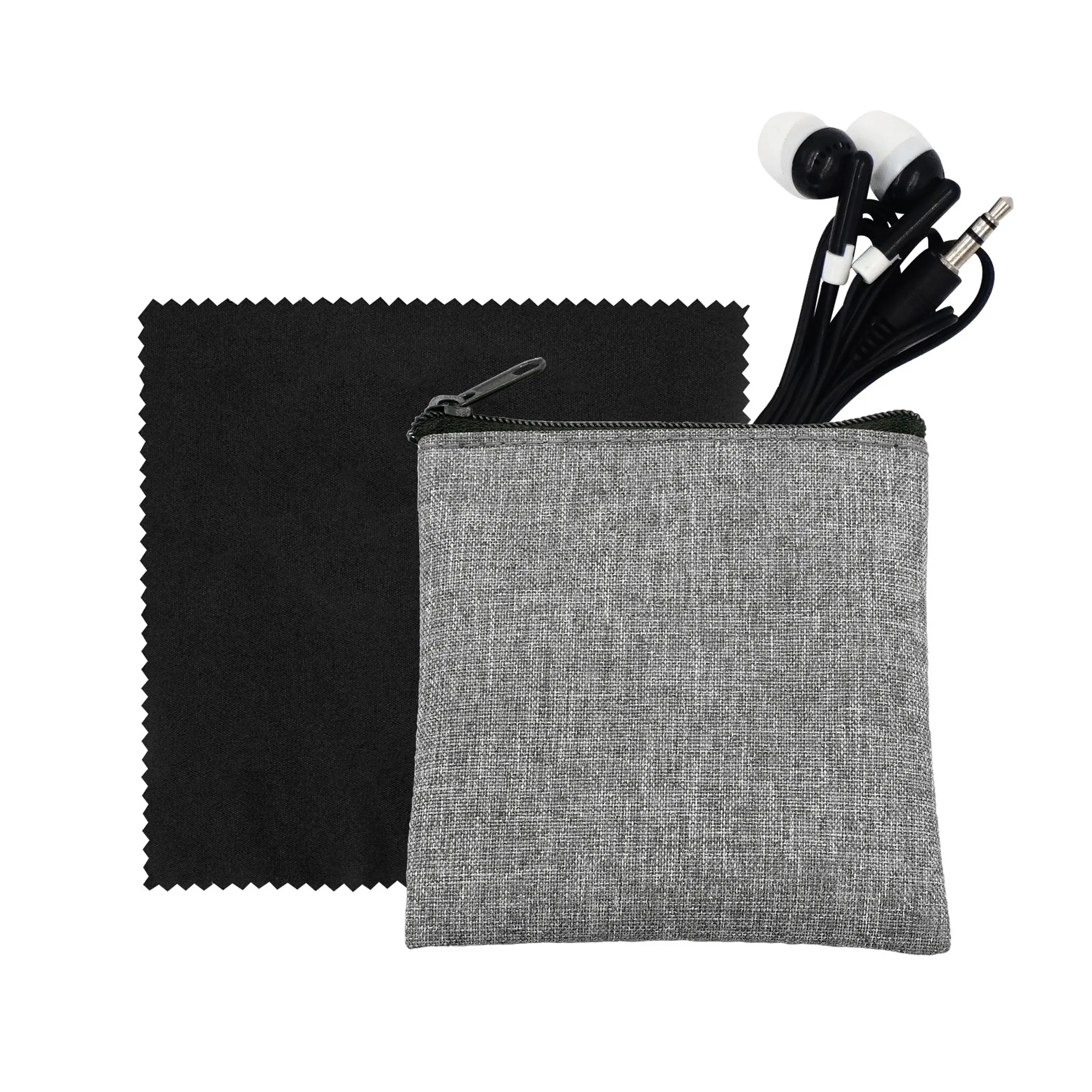 Recycled Ear Bud & Cloth Set 13