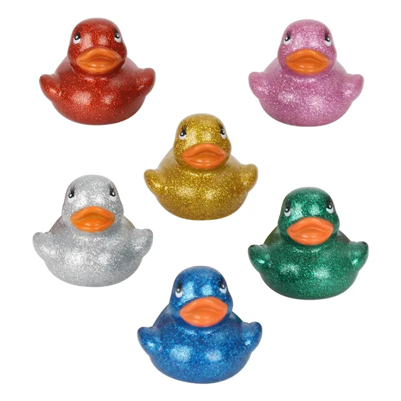 2" Glitter Rubber Ducks 6