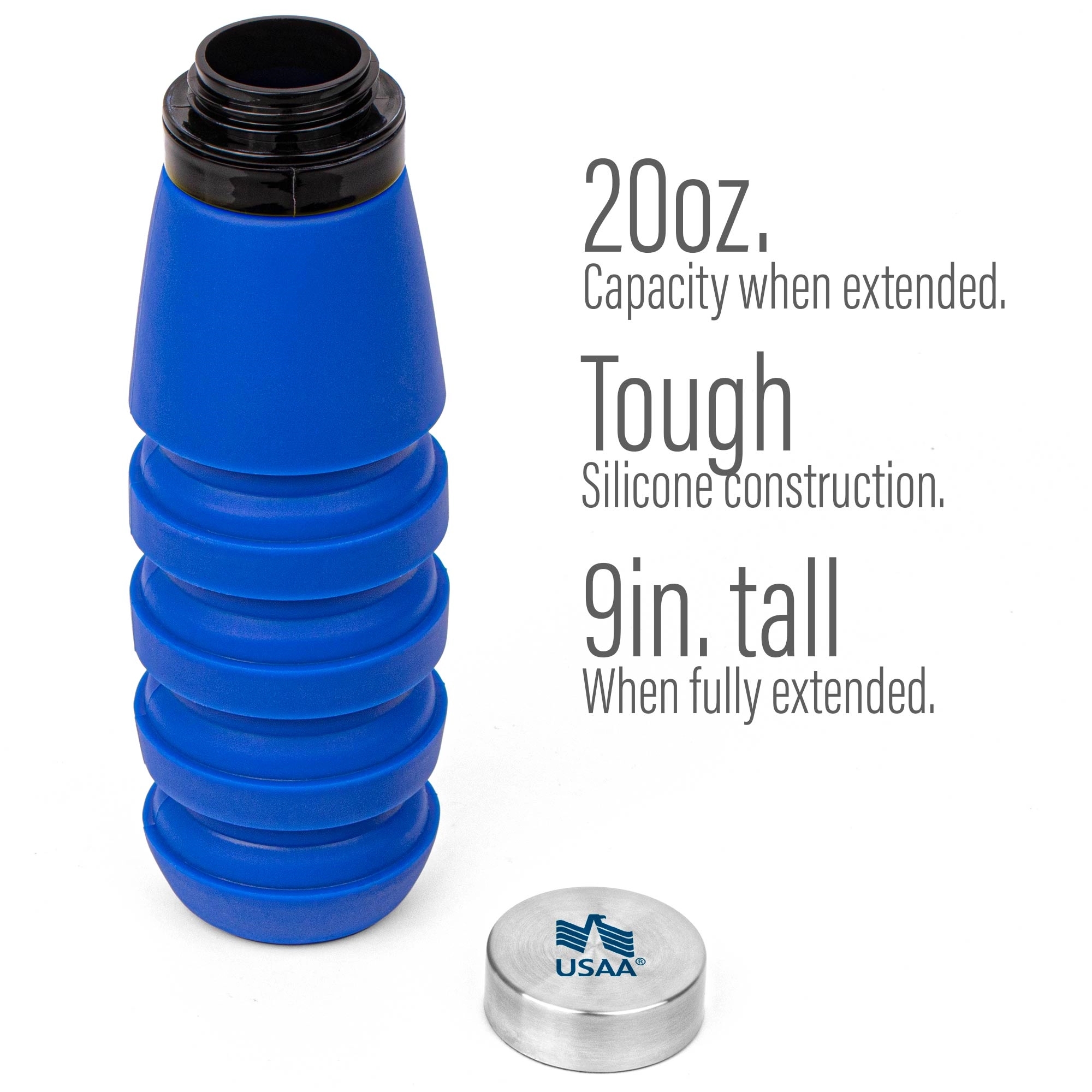 The Whirlwind Collapsible Silicone Water Bottle 5