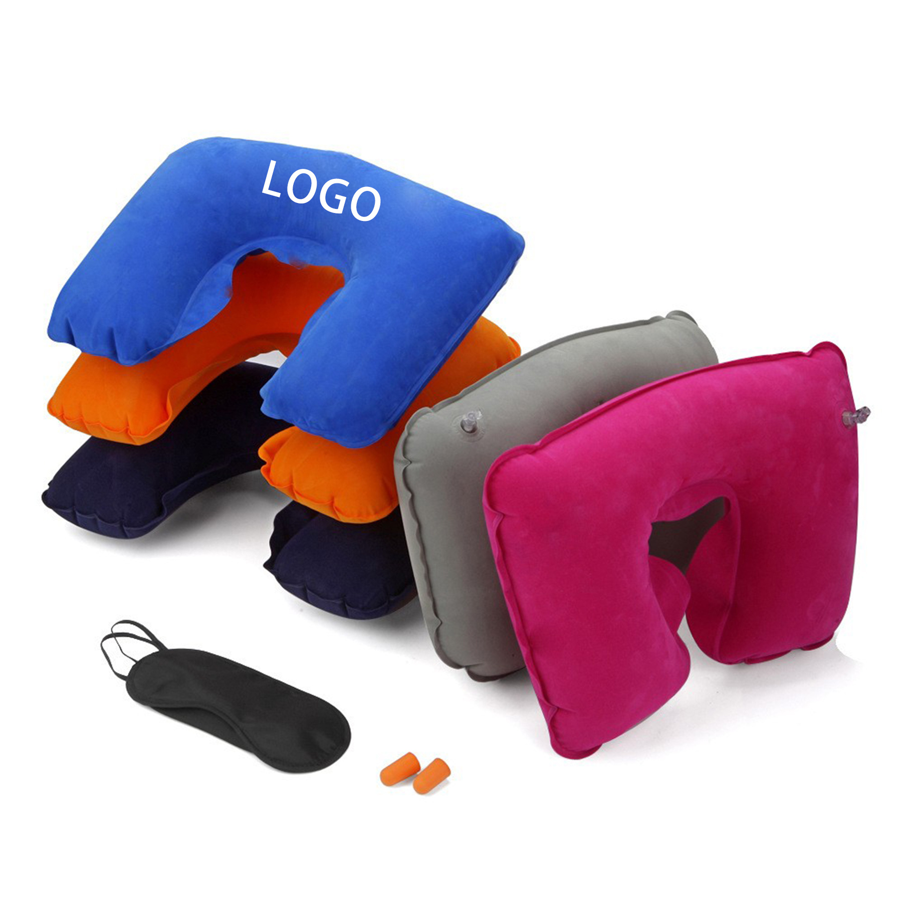 U Shaped Inflatable Throw Pillow 2