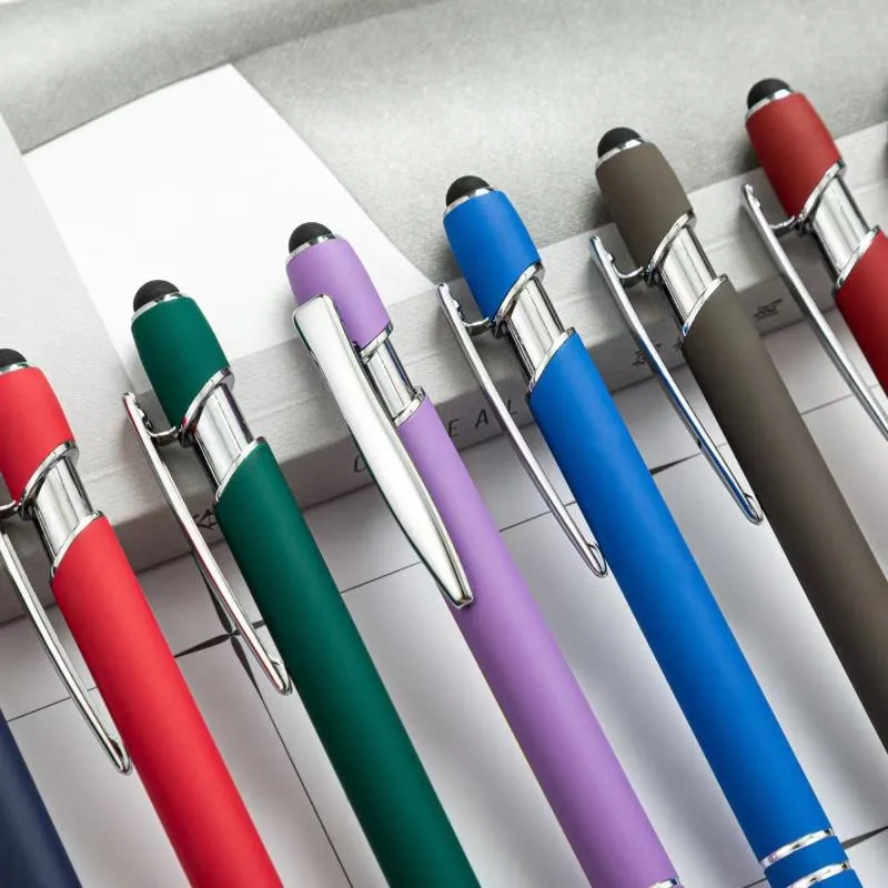 Rubberized Ballpoint Pen 4