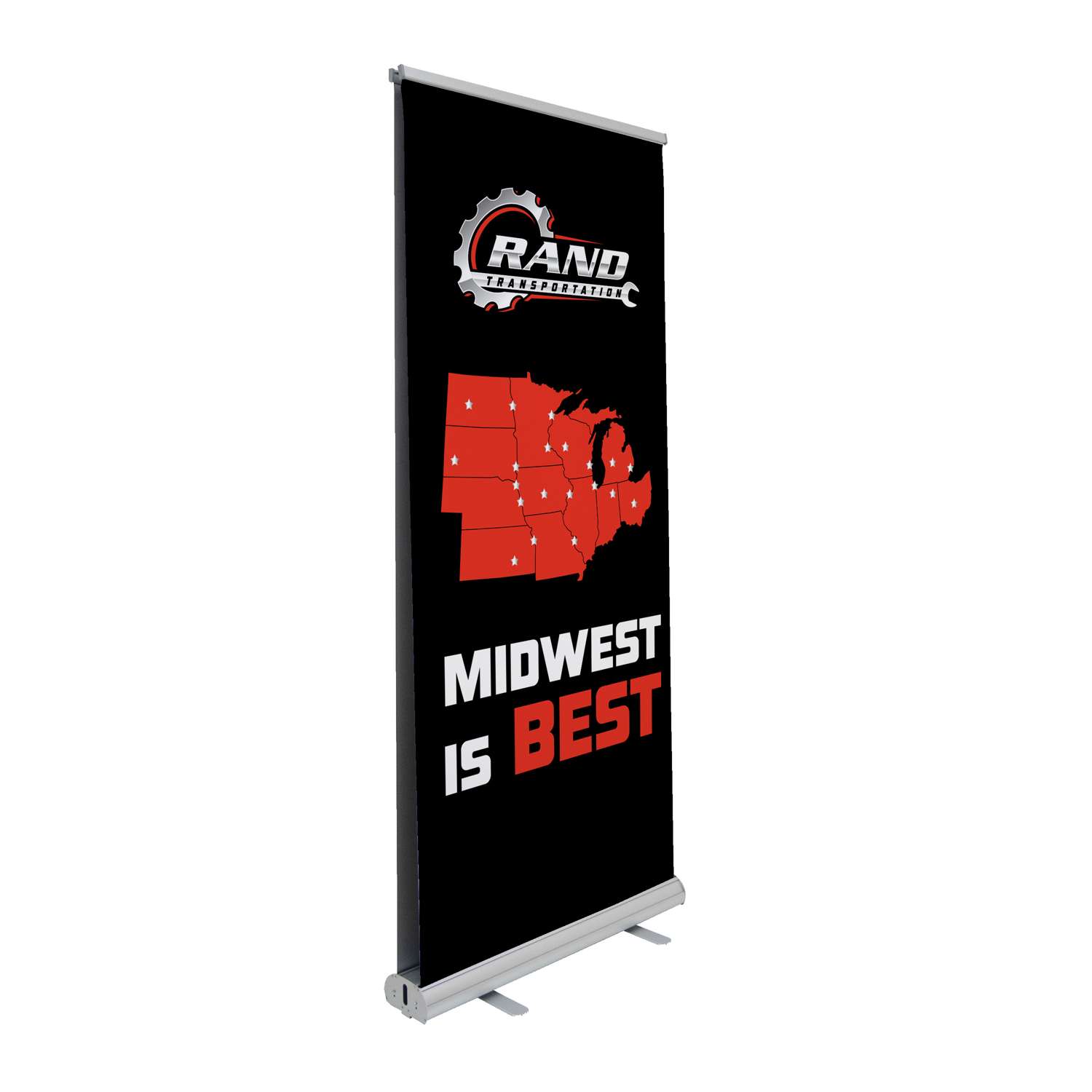 36" Dual Retractor Kit (No-Curl Opaque Fabric)