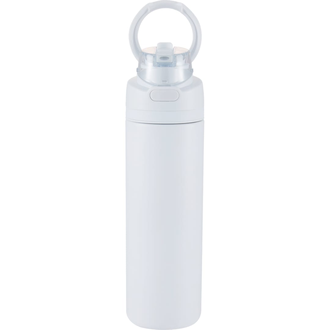 Elvin 28oz Recycled Stainless Flip Straw Bottle, custom water bottle with logo imprint 76
