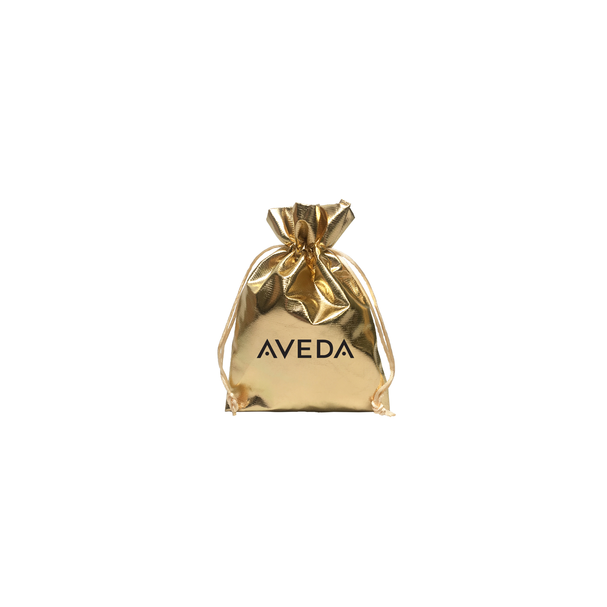 Small Metallic Lamé Drawstring Pouch 2