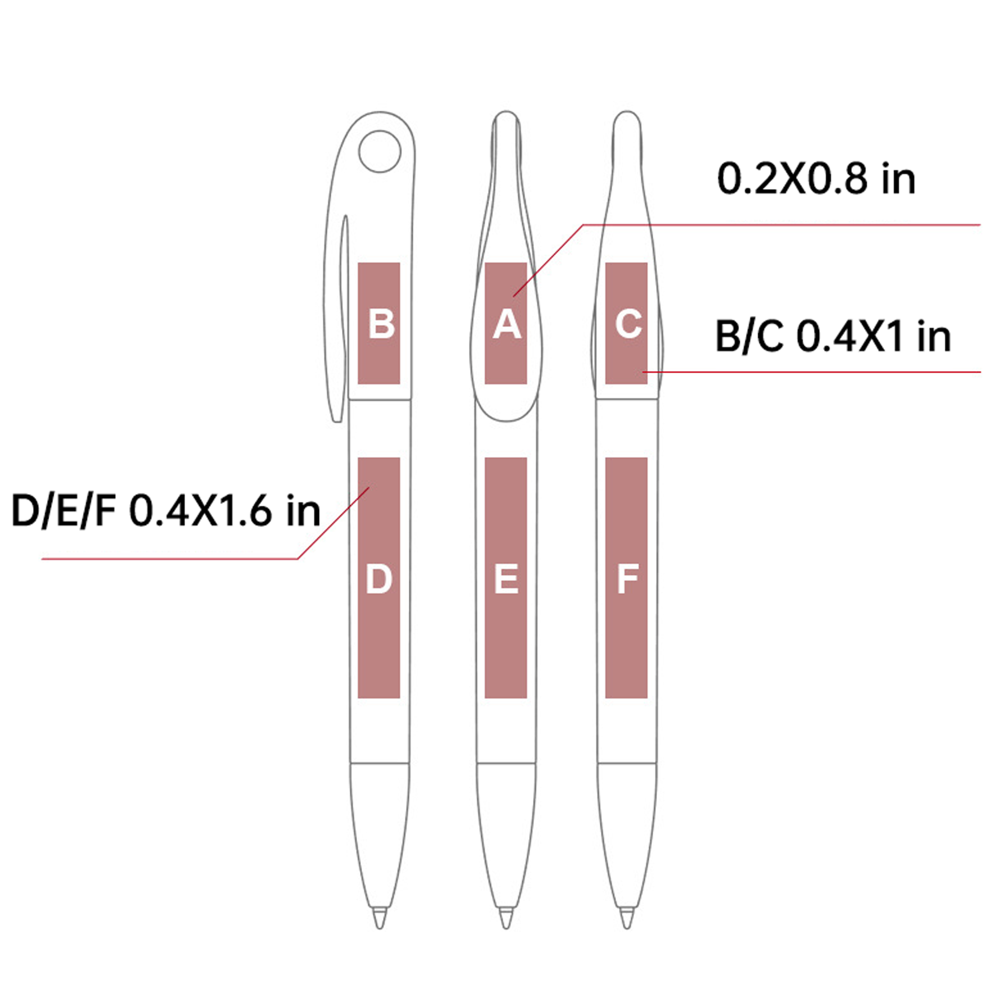 Bunny Bionic Design Promotional Ballpoint Pen 5