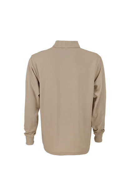 Long Sleeve Soft-Blend Double-Tuck Pique Polo 39