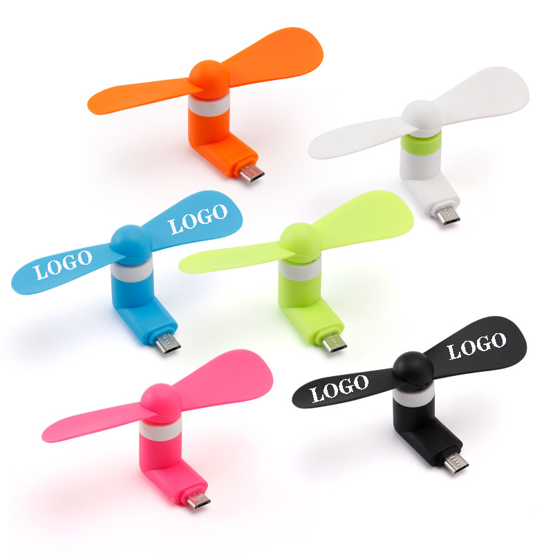 USB Portable Mobile Phone Type C Mini Fan 11