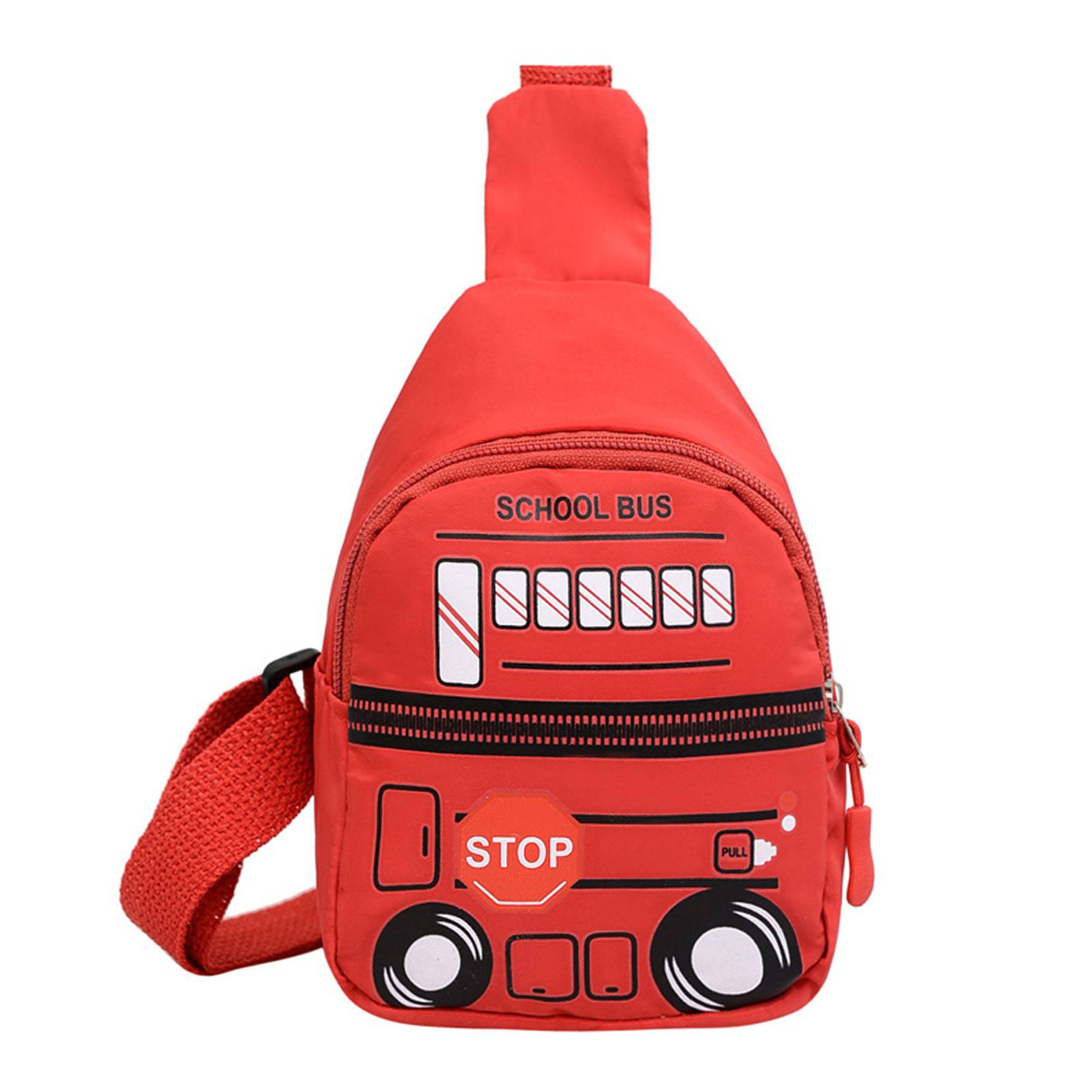 Nylon Car Pattern Crossbody Bag for Kids 8