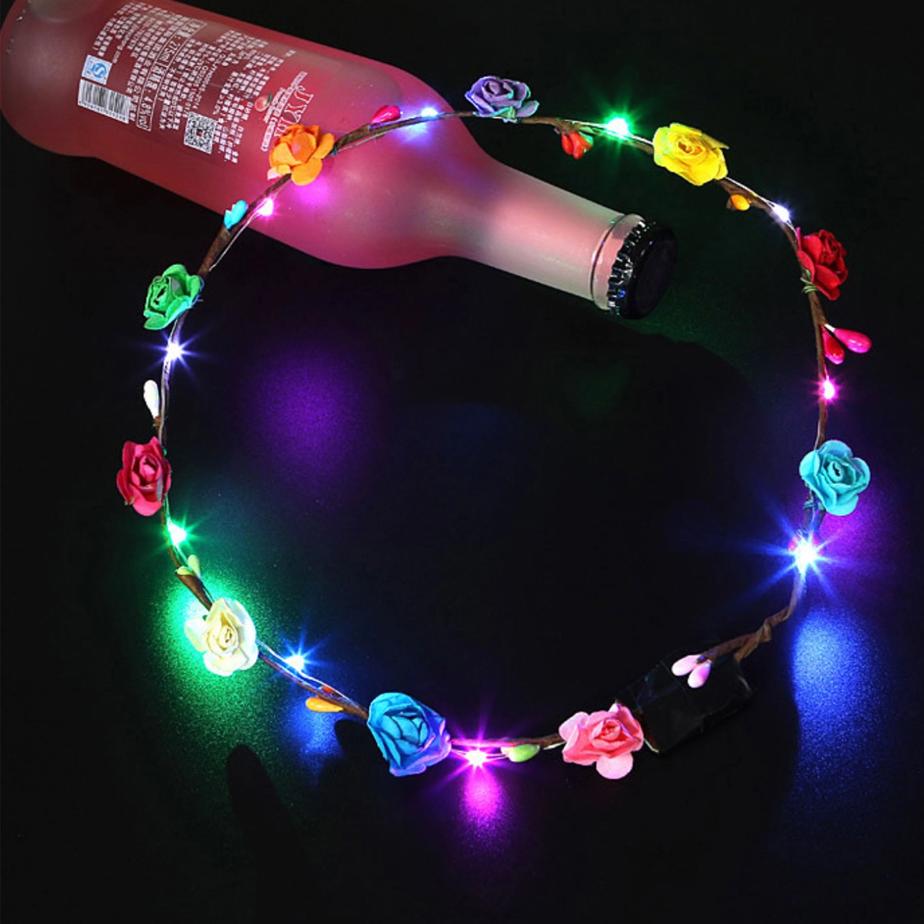 LED Flower Crown Headdress 2