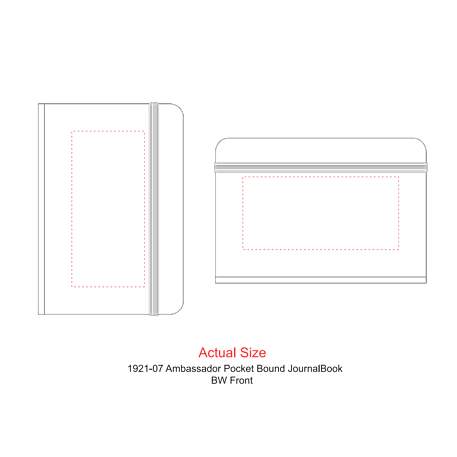 FSC® Mix 3.5" x 5" Ambassador Pocket Bound Journal 33