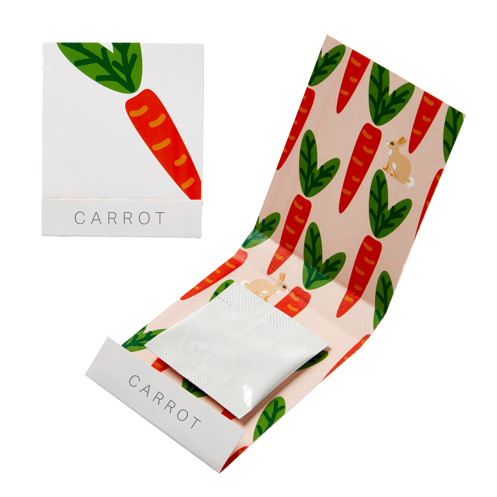 Carrot Seed Matchbook 1