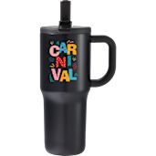 Alpine 30oz Vac Insul Mug w/protective straw cover 18