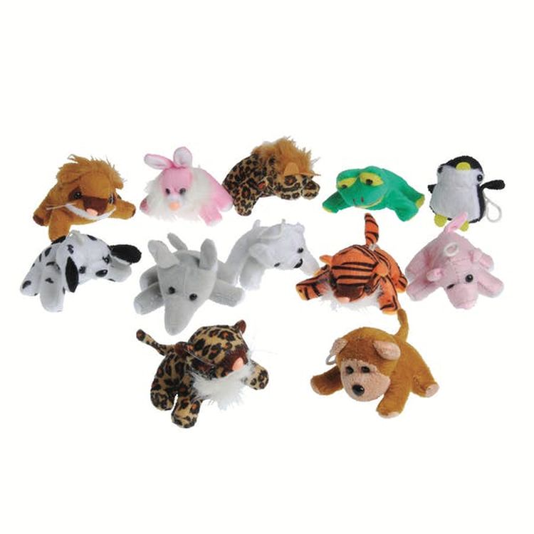 Sitting Plush Animals - Assorted 3" 1