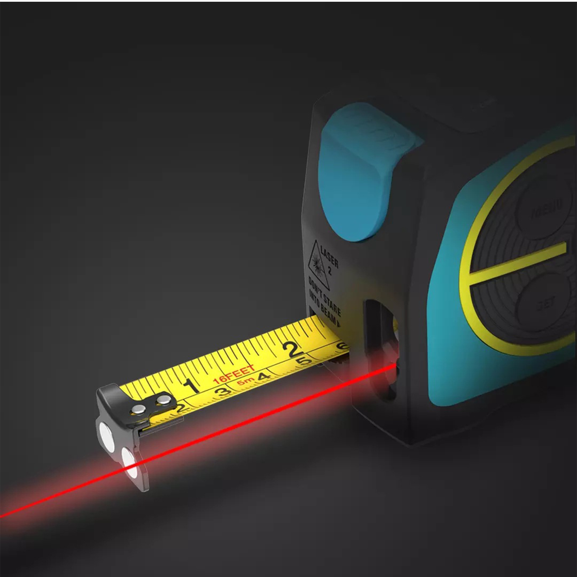 2-in-1 Laser Distance Measuring Tape 2