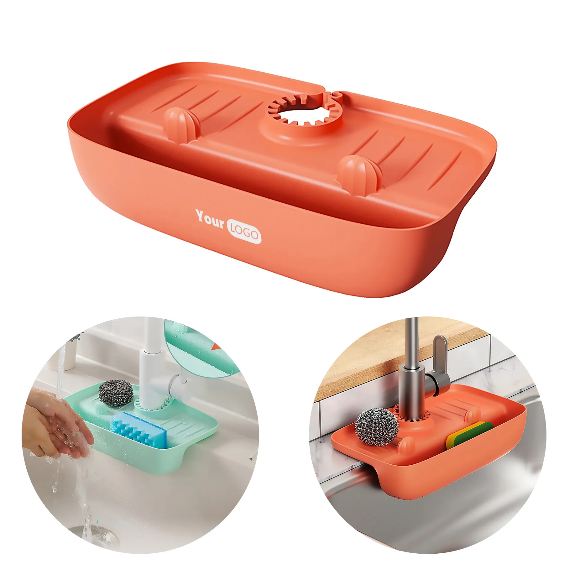 Rubber Faucet Drain Rack 2