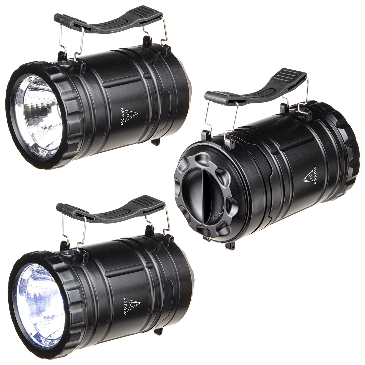 Best Buddy Tools® Retro Combo Pop Up COB Lantern + LED Flashlight 5