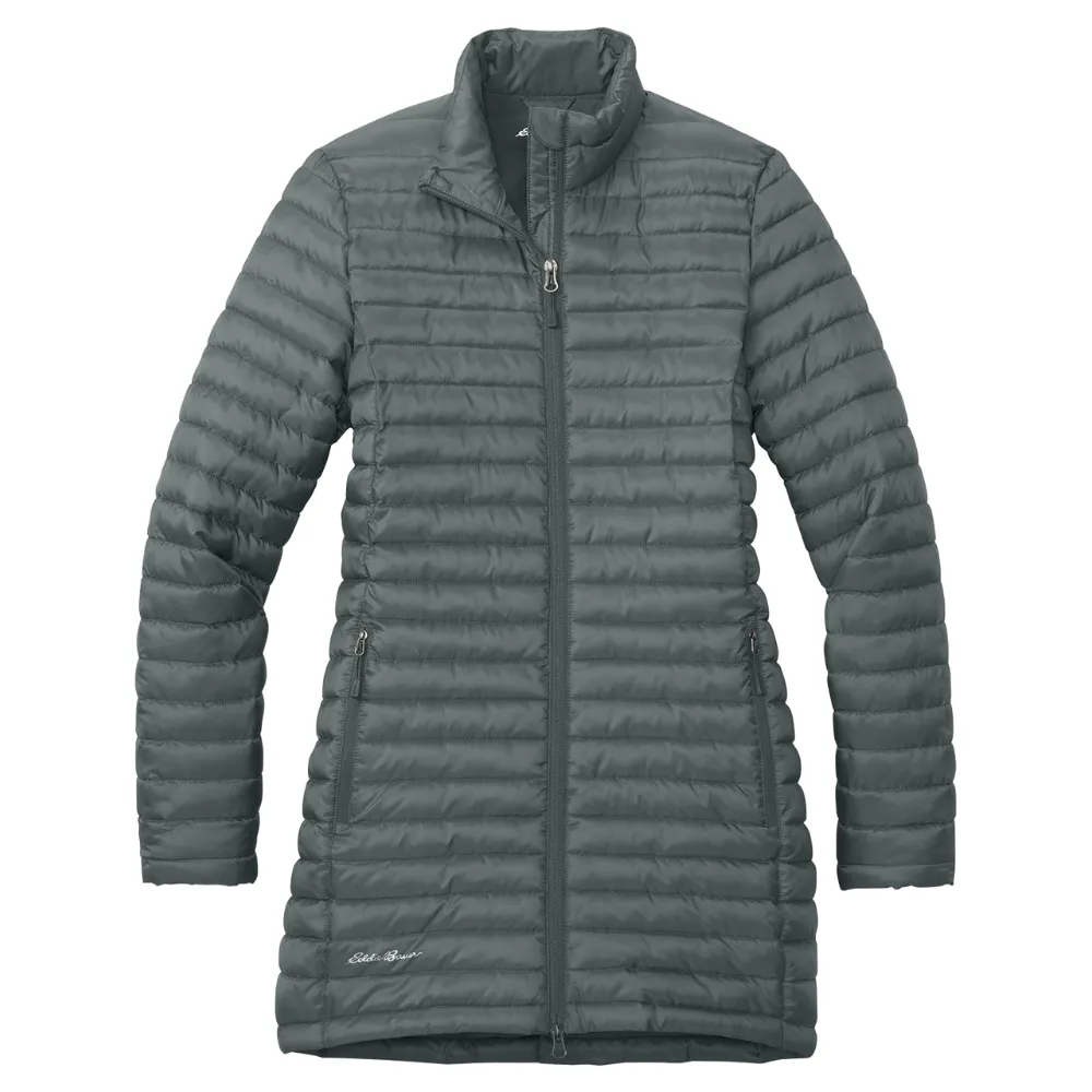Eddie Bauer(R) Women's Packable Quilted Full-Zip, custom jacket with logo imprint 3