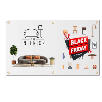 13oz Full Color UV Printed Vinyl Banner - per sq ft 2