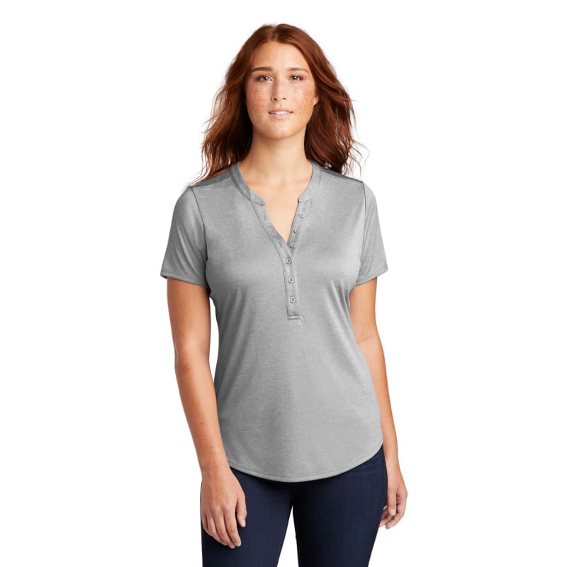 Sport-Tek Women's Endeavor Henley. 18