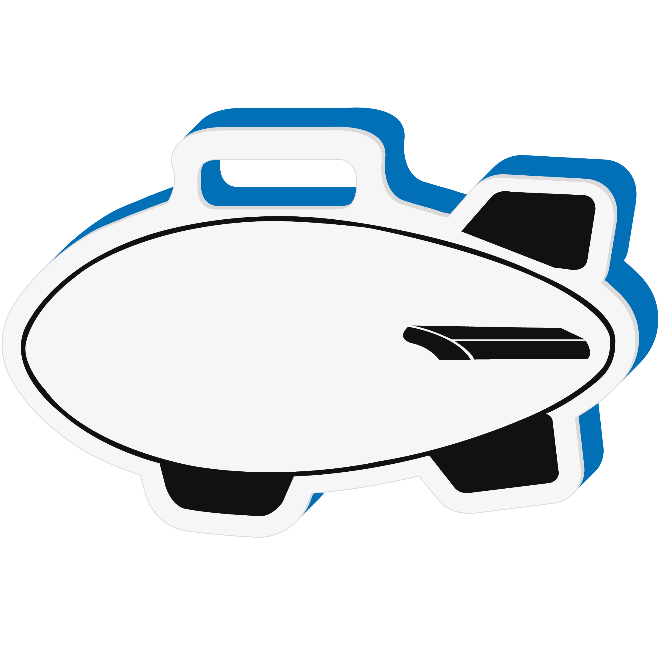 Dirigible Airship Sandwich Cushion 37