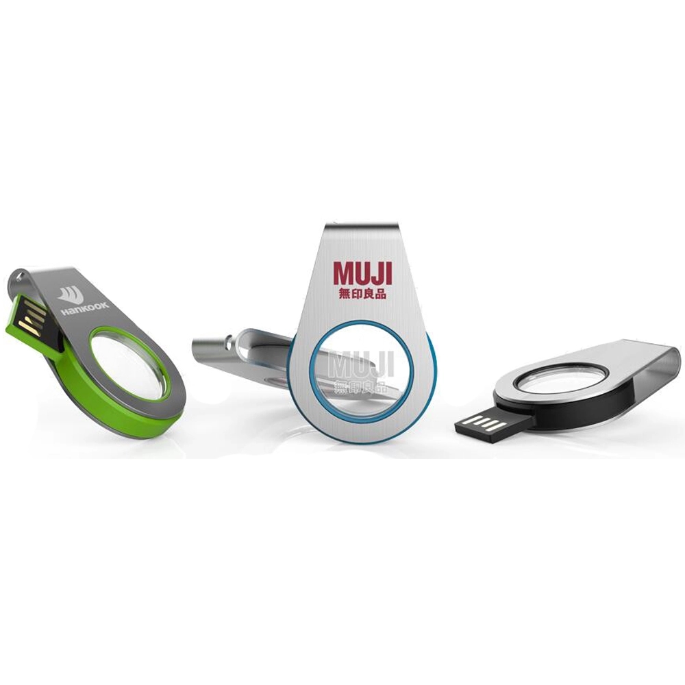 Light Up Swivel USB Drive 1