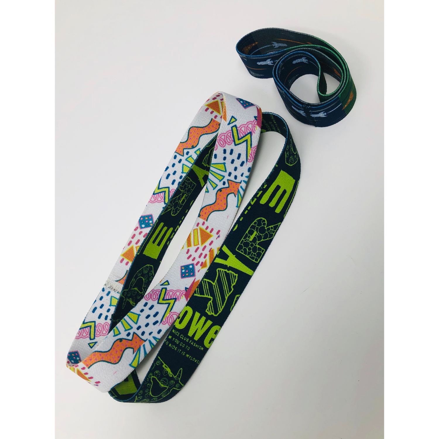 HEADBANDS 1 INCH DYE SUBLIMATION STRETCHY FULL COLOR BOTH SIDES 3
