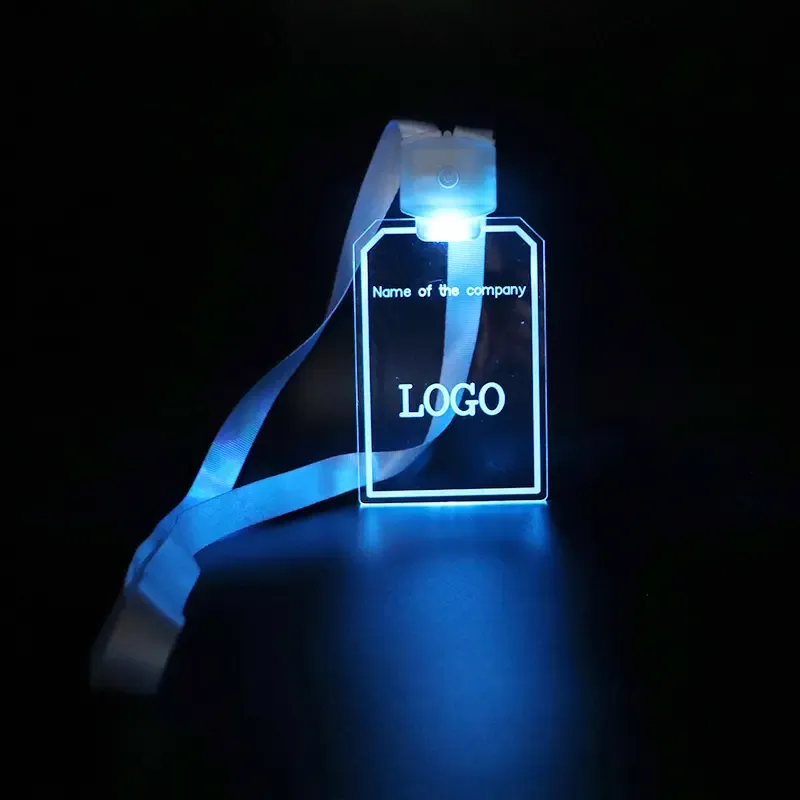 Lanyard ID Card with LED Light 2