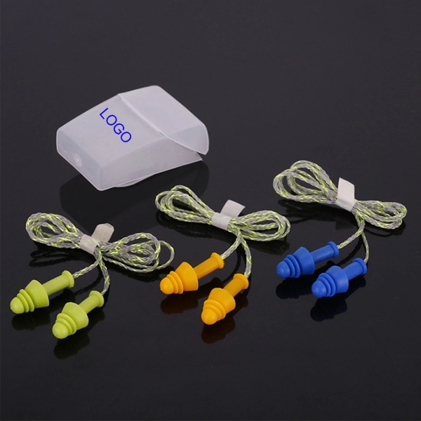 Reusable Corded Earplug with Carrying Case 1