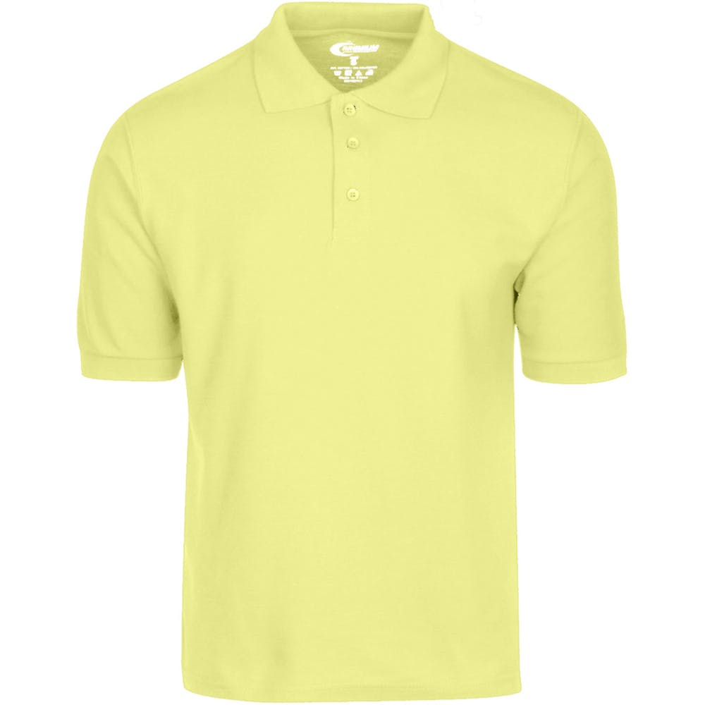 Men's Polo Shirts - Yellow Size Small 2
